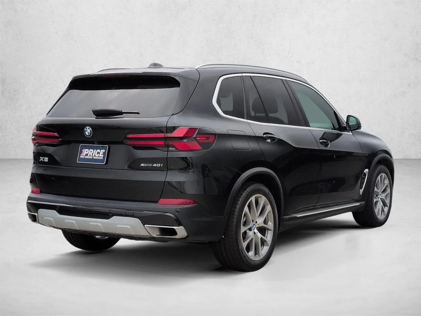 Black 2024 BMW X5 xDrive40i parked outdoors